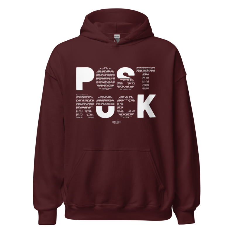 Post Rock Community Bands Name – Full Stripes Hoodie